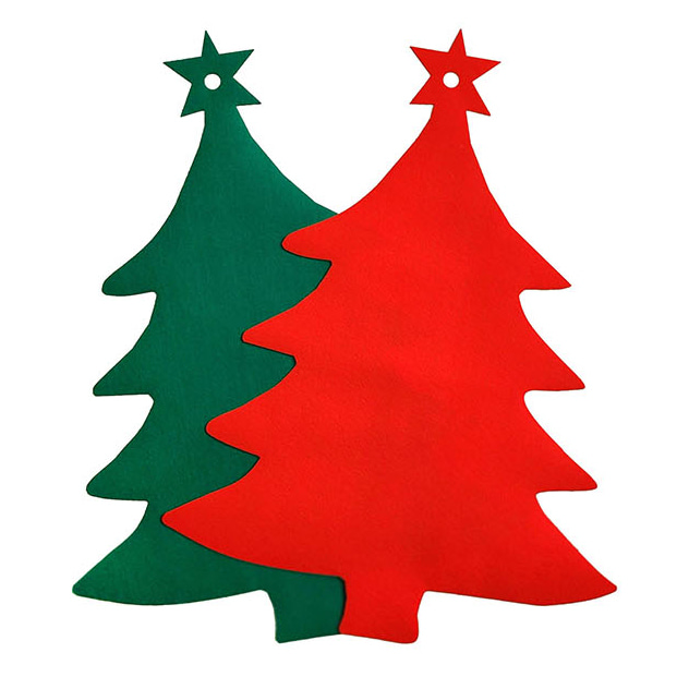 크리스마스 펠트소품 트리나무 대형 80cm (환경 구성 꾸미기 소품)