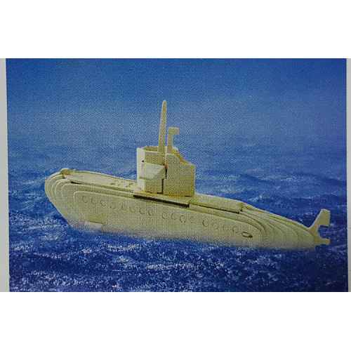 나무퍼즐 A4 HR604 잠수함 1개